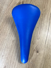 Retro Fahrradteile - NOS Cobra Sattel blau (275 mm x 165 mm)