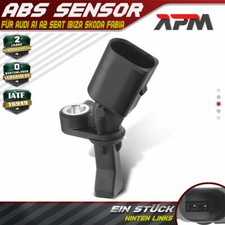 ABS Sensor Raddrehzahlfühler Hinten Links für Audi A1 A2 Seat Ibiza Skoda Fabia 