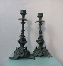 Paar antike Kerzenleuchter