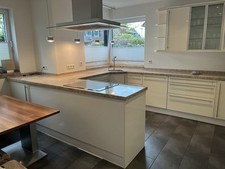 Shivakashi Ivory Brown Küchenarbeitsplatte Granulit Granit Platte poliert 60cm