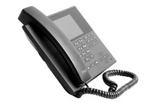 Auerswald COMfortel D-400 Schnurgebundenes VoIP Telefon Schwarz ohne Fuß