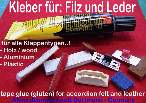 Kleber für gaze - kleber,