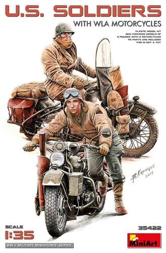 Miniart 35422 soldaten - us-soldaten, mit