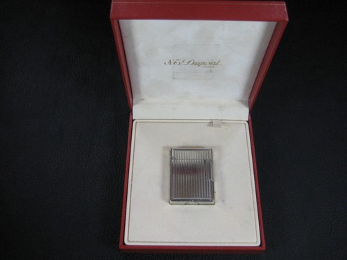 Dupont feuerzeug silber - s.t,