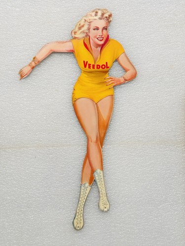 Blechschild veedol pin - pin, up