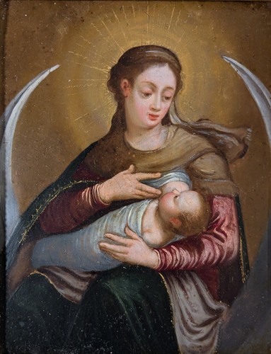Madonna mit kind maria - kind,,