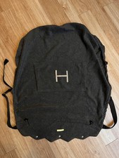 Hoppediz Fleece Babytragen Bauchtragen Cover Wärmeschutz Anthrazit