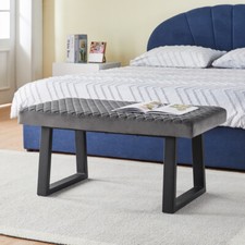 Bettbank Sitzbank Samt