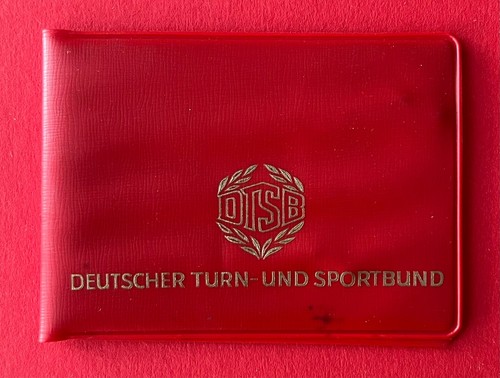 Ddr ausweis mit foto dtsb - ausweis,