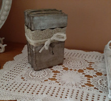 1 x Buchtresor Buchschatulle IPRO von Loberon mit Dekoband und Schlüssel