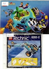 Lego Bauplan Baupläne von Lego Technik 8202-2 +Heft aus den 1990er Jahren selten