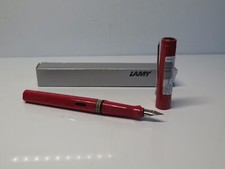 Lamy Safari LH Füllfederhalter red mit einer Stahlfeder und OVP unbenutzter