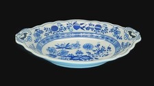 Hutschenreuther Maria Theresia  Schale mit Griff 32x23  Serie Zwiebelmuster