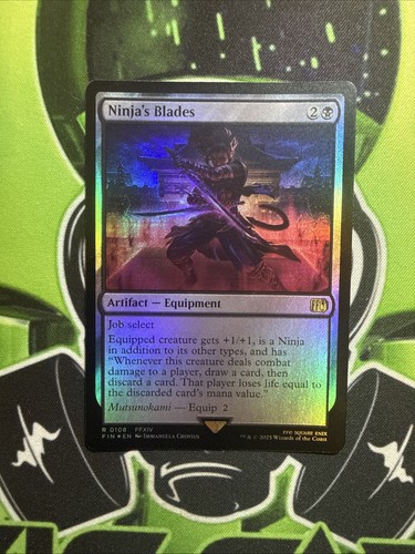 Ninja blades r - (foil, rare)