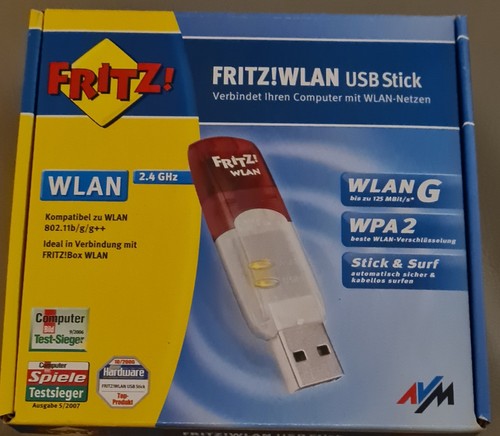 Avm fritz wlan usb stick - avm, fritz!wlan