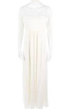 TIFFANY ROSE Kleid Umstandsmode Braut Hochzeit 4 = D 42-44 weiß