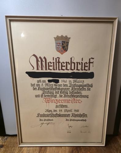 Historischer meisterbrief - 📜,