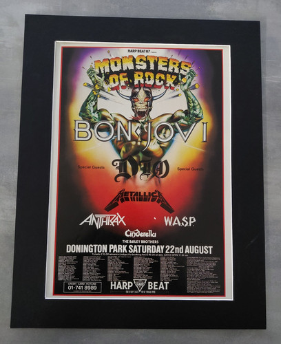 Monsters rock 1987 promo - 1987,