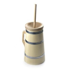 Butterfass teilig 2 liter - 3-teilig,