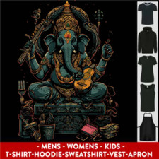 Ganesha Hindu God Ganapati Elefant Herren Damen Kinder Unisex