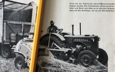 Dorf 1959 Mähdrescher Ernte Maschine Hanomag Fotos Melkstand Bauer Landwirt  154
