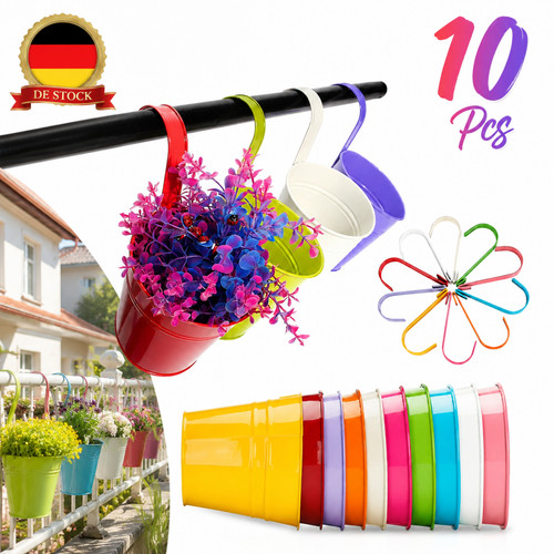 Hängetopf metall blumentopf - hängetopf,