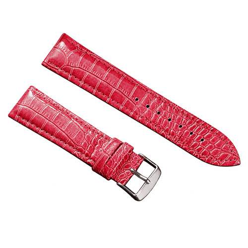 Leder uhrenarmband kroko - leder-uhrenarmband, ⌚