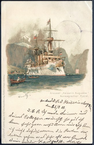Kiautschou 1900 sms - ak,