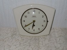 Vintage Keramik Wand Uhr