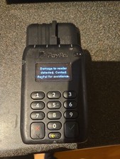 PayPal hier Kartenleser alter Stil schwarz Fehlermeldung zur Reparatur 