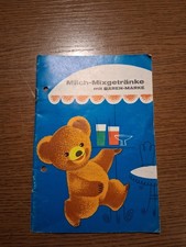 Bärenmarke  Milch- Mixgetränke altes Heft Retro Vinrage Sammler
