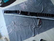 Hakengurt Feuerwehrgurt Sicherungsgurt Haltegurt Sicherheitsgurt, Länge 140 cm