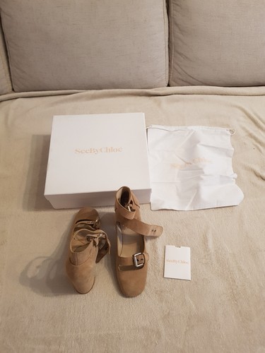 See chloé mary janes pumps - see,