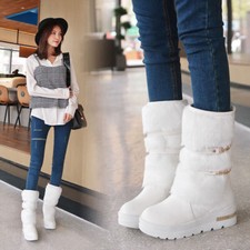 34-43 Warm Süß Schneestiefel