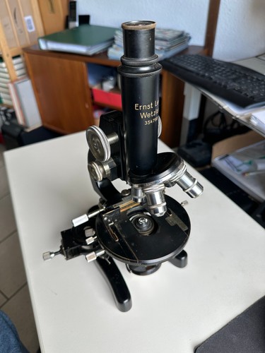 Leitz wetzlar mikroskop - leitz,