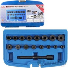 BGS KUPPLUNGS-ZENTRIER-WERKZEUG-SATZ 17tlg. ZENTRIERDORN passend für AUDI VW BMW