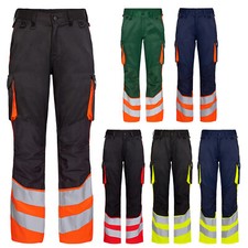ENGEL Workwear Safety Light Hose Herren Warnschutzhose Warnhose Warnschutz