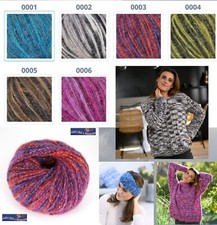 ONline Rodia 50g Knäuel Linie 534, Alpaka, 6 tolle Farben, Trendgarn, Brandneu!