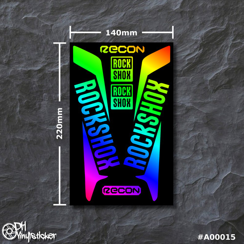 Rockshox recon stickersatz - rockshox,