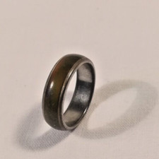 Magic Ring Fingering 18 mm Farbwechsel Stimmungsring olivgrün-günbraun