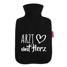 Wärmflasche Arzt mit Herz Geschenkidee Arzt Geschenk Präsent Mitbringsel Souveni