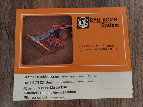 Original prospekt rau - original,