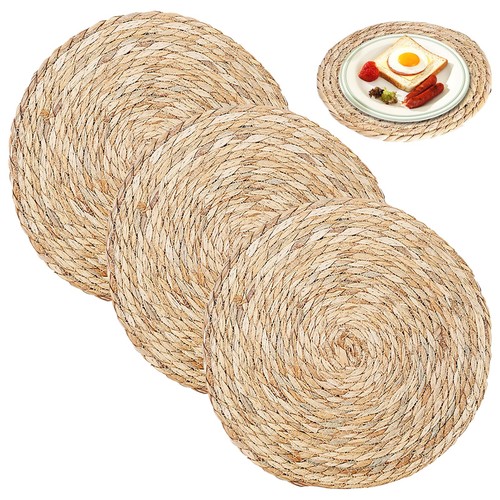 Tischset rund geflochtene - rund,