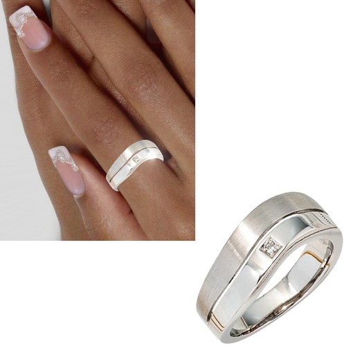 Ring 585 echt weißgold - 585,