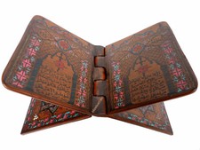 antik islamic koranständer Antique wooden quran stand kursi al-Qur'an Marokko 