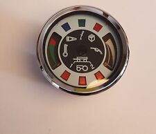 Kombiinstrument weiß  passend für Fendt Eicher Luftgekühlt 100mm 6 Kontrolll. 