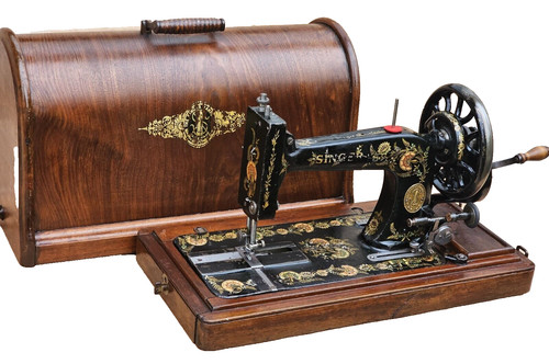Antike singer 48k handkurbel - singer,