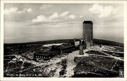 Brocken harz hotel - ak,