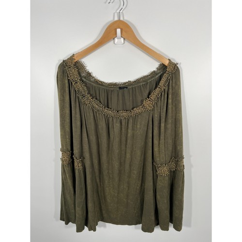 Womens blouse green - xl,