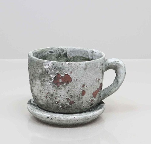Gartendeko tasse pflanzgefäß - gartendeko,
